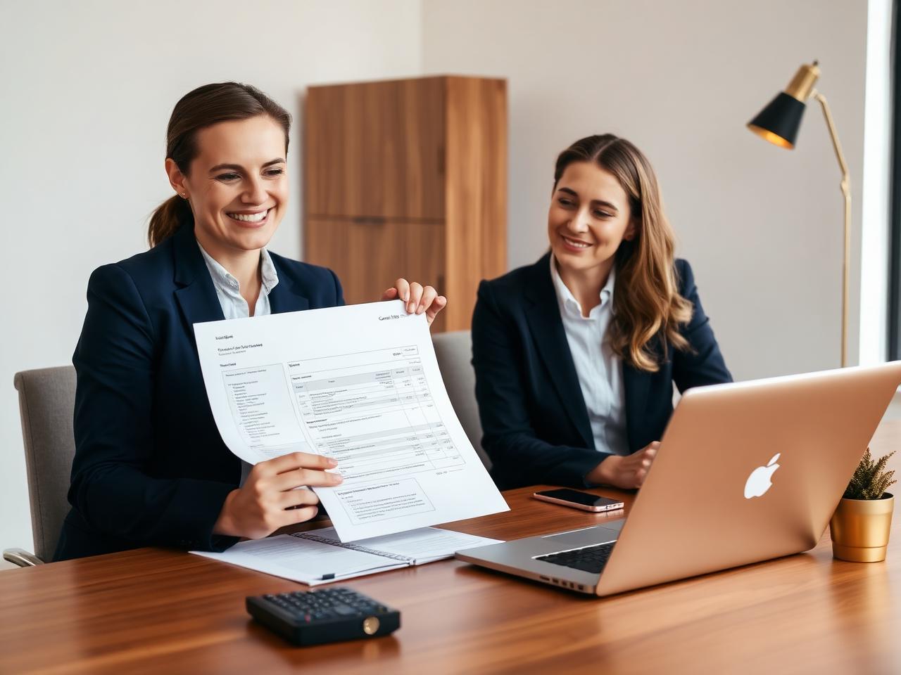 InfraPay adviseur bespreekt een offerte op maat met een klant